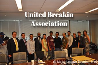 United Breakin Association UBA at MLB Major League Baseball New York